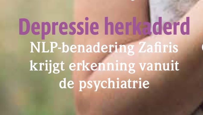 Modeling & Mastering depression. Wassili Zafiris. NLP. Depressie de baas.